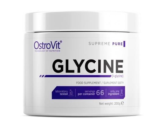 OSTROVIT, Supreme Pure Glycine, 200 g OstroVit