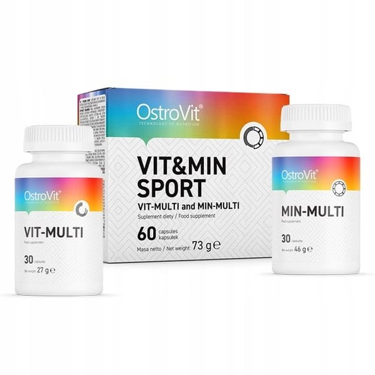 Ostrovit Vitmin Sport Multi Witaminy I Minerały Suplement diety OstroVit