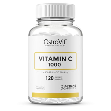 OstroVit Witamina C 1000 mg - Suplement diety, 120 kapsułek OstroVit