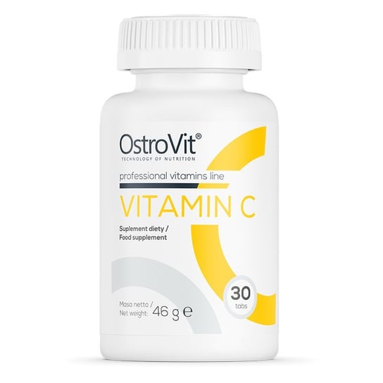 OstroVit, Witamina C, Suplementy diety, 30 tabletek OstroVit
