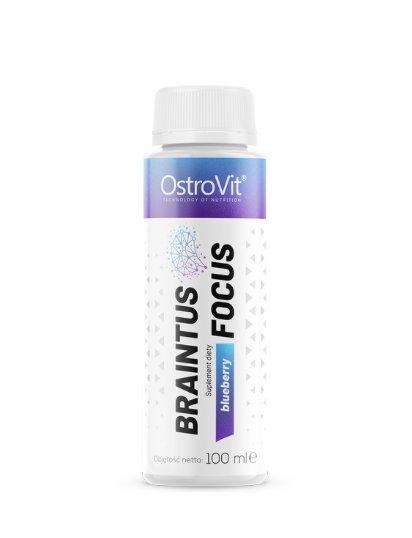 OstroVit, Wsparcie układu nerwowego Braintus Focus Shot, 100 ml Suplement diety OstroVit