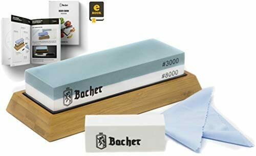 Ostrzałka Kamieniowa Bacher Premium Z Podstawą Bambusową 3000/8000 Inna marka