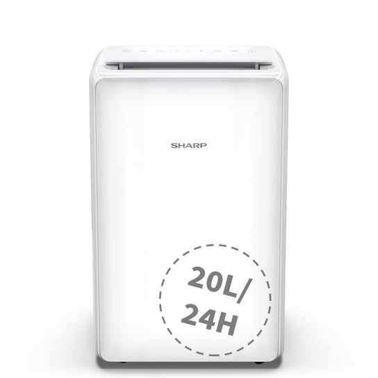 Osuszacz powietrza SHARP UD-P204P-W Biały 250 W, 46 m2 Sharp