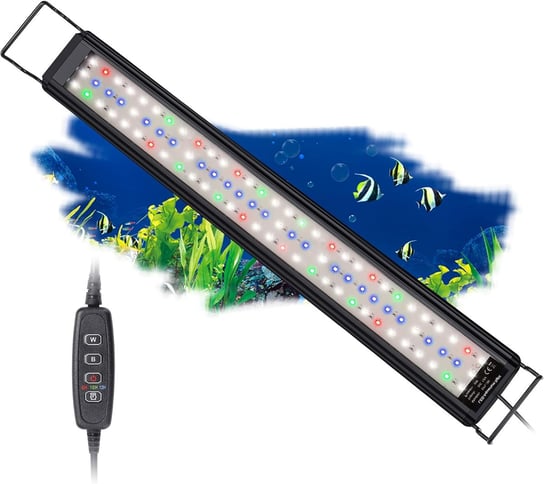 Oświetlenie LED do Akwarium ‎BELLALICHT SPL-60, RGBW, 90 Diod NIKCORP