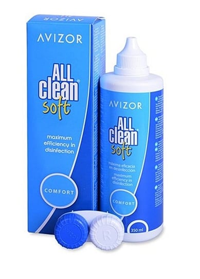 Other, Avizor All Clean Soft, płyn do soczewek, Wyrób medyczny, 350 ml Other
