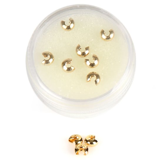 Otoczka koralika, 5 mm, złota Rico Design GmbG & Co. KG