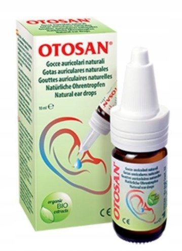 Otosan, Naturalne krople do uszu, 10 ml Salveo Poland