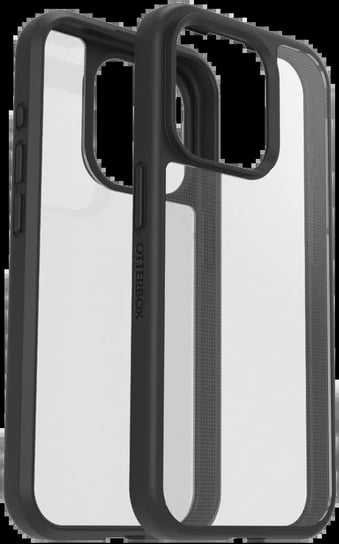 OtterBox React - etui obudowa ochronna do iPhone 15 Pro (clear-black) OtterBox