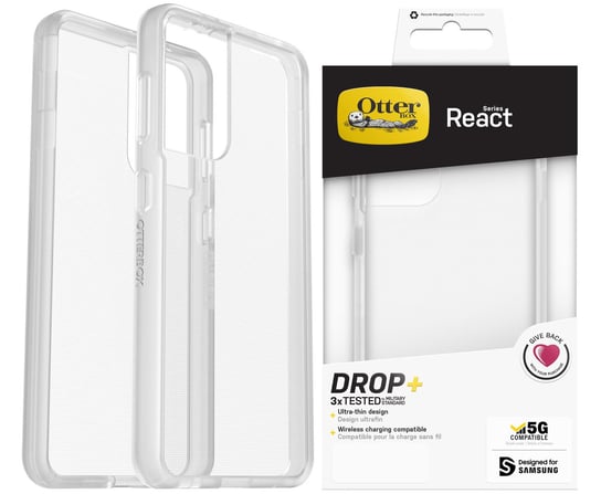 Otterbox React - Etui Obudowa Ochronna Do Samsung Galaxy S21 5G (Clear) [P] OtterBox