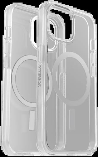 OtterBox Symmetry Clear Plus - etui obudowa ochronna do iPhone 15 kompatybilna z MagSafe (clear) OtterBox
