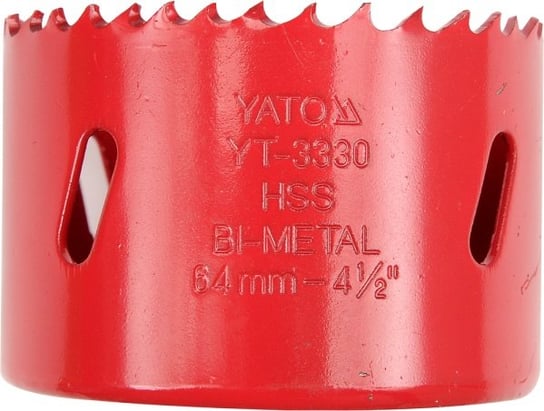 Otwornica bimetalowa YATO, 64 mm YT-3330 Yato