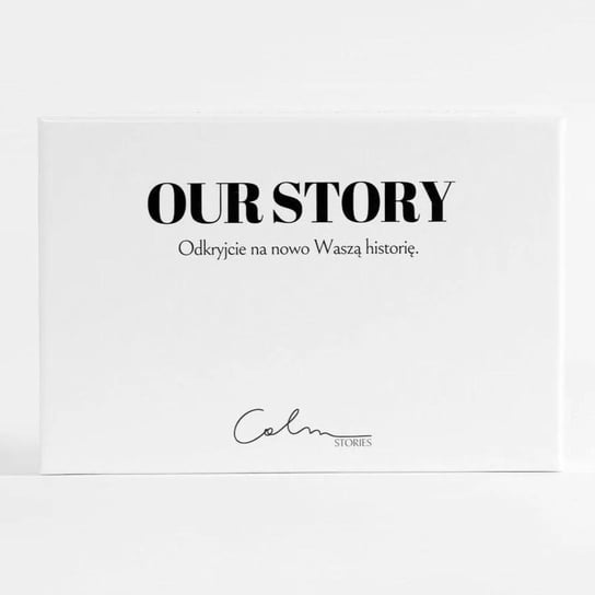 Our Story. Odkryjcie na nowo Waszą historię, gra towarzyska, Calm Stories Calm Stories