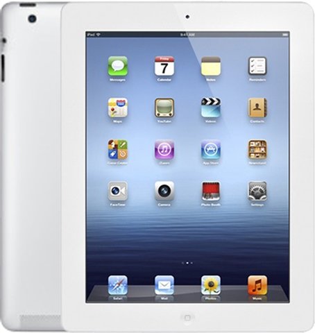 [OUTLET] Apple iPad 3 A1416 A5X 1GB 16GB 9,7 1536x2048 WiFi White Powystawowy iOS Apple