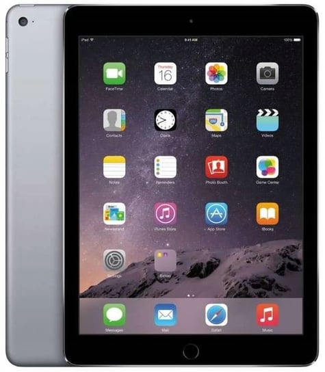[OUTLET] Apple iPad Air 2 A1566 A8 2GB 16GB Wi-Fi 2048x1536 Space Gray Powystawowy iOS Apple