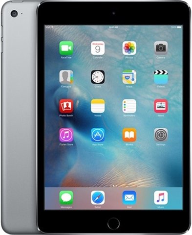 [OUTLET] Apple iPad Mini 4 A1538 A8 2GB 128GB Wi-Fi 2048x1536 Space Gray Powystawowy iOS Apple