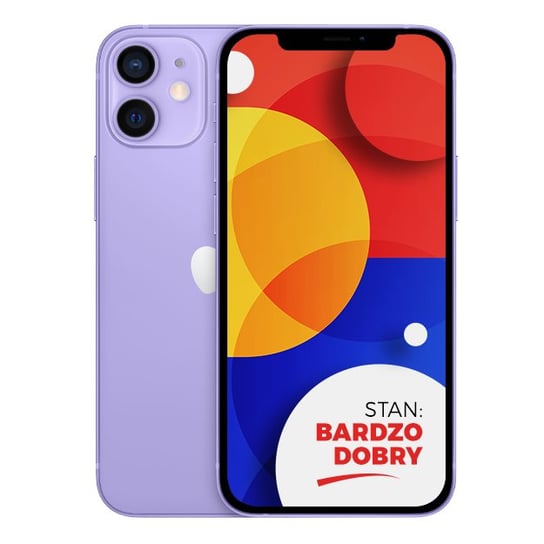 [Outlet] Apple iPhone 12 Purple 64GB Smartfon - Stan Bardzo Dobry Apple