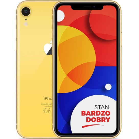[Outlet] Apple iPhone XR Yellow 64GB Smartfon - Stan Bardzo Dobry Apple