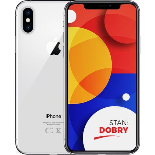[Outlet] Apple iPhone XS Silver 256GB Smartfon - Stan Dobry Apple