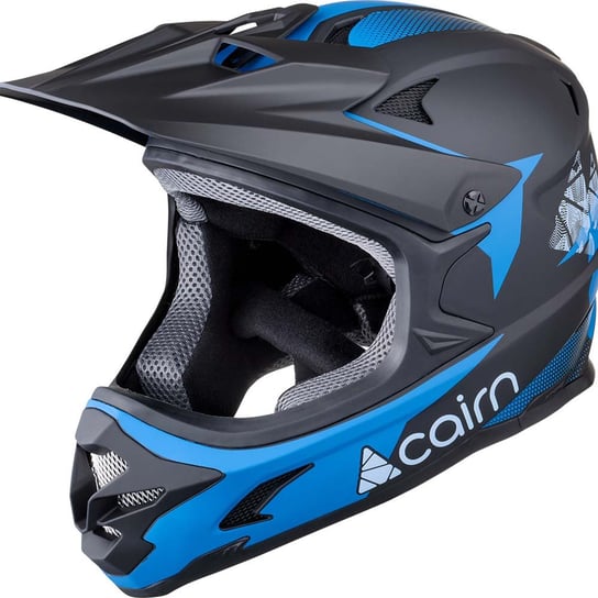 [OUTLET] Cairn, X Track Mat Black Blue, kask rowerowy, rozmiar TU Cairn