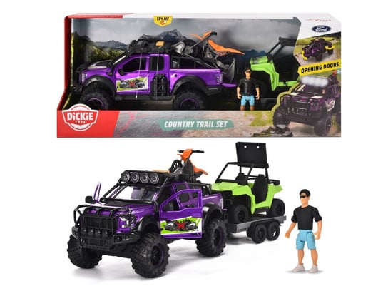 [OUTLET] Dickie Toys, Playlife zestaw offroad, 38 cm Dickie Toys