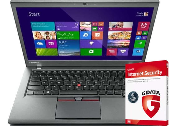[OUTLET] Dotykowy Lenovo ThinkPad T450s i5-5300U  8GB 240GB SSD 1920x1080 Klasa A Windows 10 Home Lenovo