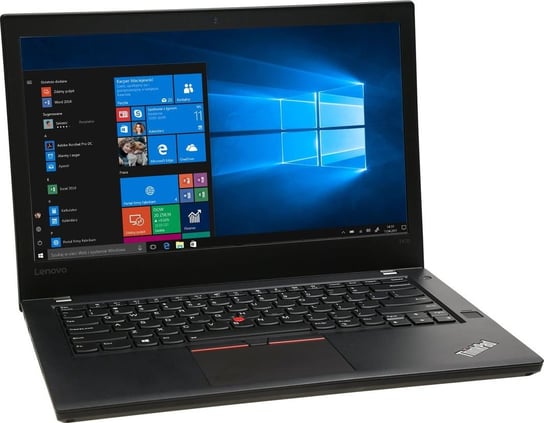 [OUTLET] Dotykowy Lenovo ThinkPad T470 i5-7300U 8GB 480GB SSD 1920x1080 Klasa A Windows 10 Home Lenovo