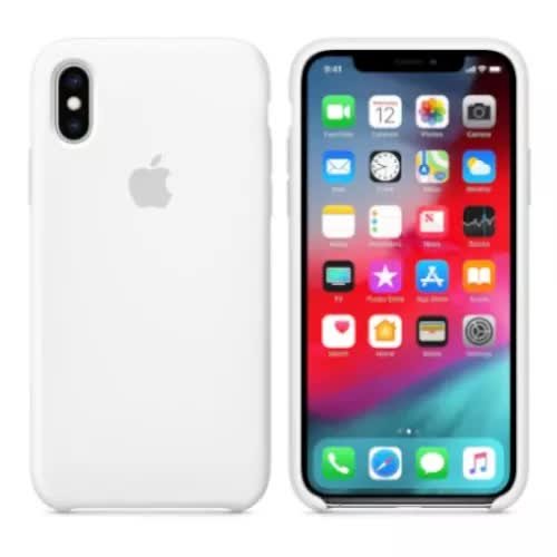 [OUTLET] Etui iPhone XS Silicone Case White Apple