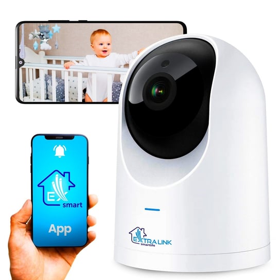 [OUTLET] Extralink Smart Life HomeEye | Kamera IP | PTZ, bezprzewodowa, Wi-Fi, 2.5K, 4MP Extralink