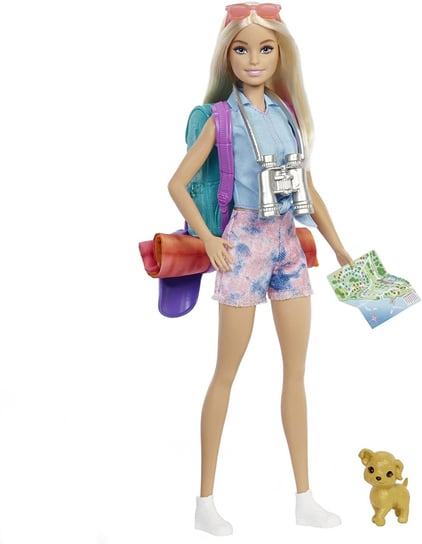 [OUTLET] Kemping Barbie Malibu Lalka + akcesoria - Barbie - Mattel - HDF73 Barbie