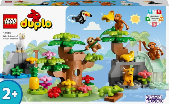 [OUTLET] LEGO DUPLO, klocki Dzikie zwierzęta Ameryki Południowej, 10973 LEGO