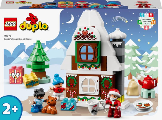 [OUTLET] LEGO DUPLO, klocki Piernikowy domek Świętego Mikołaja, 10976 LEGO