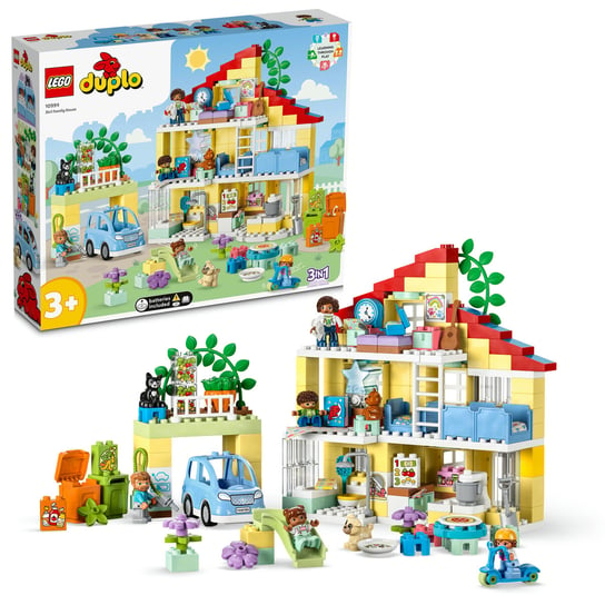 [OUTLET] LEGO DUPLO, klocki Town Dom rodzinny 3 w 1, 10994 LEGO