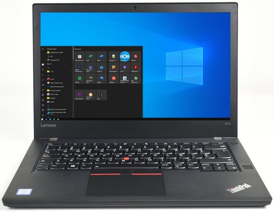 [OUTLET]  Lenovo ThinkPad T470 14" Klasa A i7-6600U 16 GB RAM 512 GB SSD 1920x1080 Windows 10 Pro US QWERTY Podświetlana Lenovo