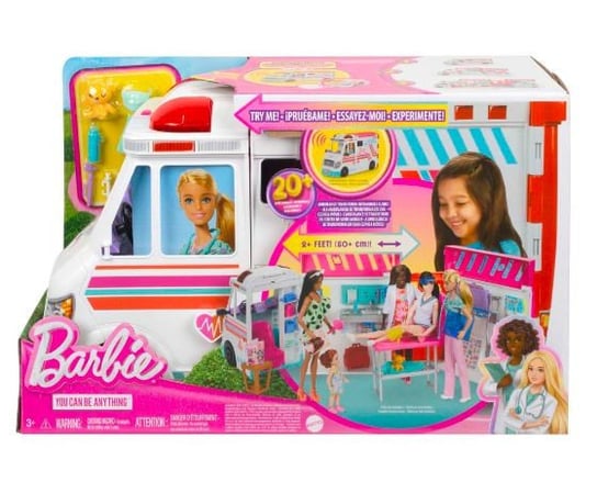 [OUTLET] Mattel, Zestaw Barbie Karetka mobilna klinika Mattel