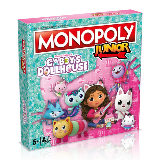 [OUTLET] Monopoly Junior, gra rodzinna, Koci Domek Gabi Monopoly