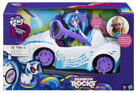 [OUTLET] My Little Pony, Equestria Girls Rockowy Kabriolet Dj Pon-3 My Little Pony