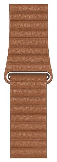 [OUTLET] Oryginalny Pasek Apple Watch Leather Loop Saddle Brown 44mm / M Apple