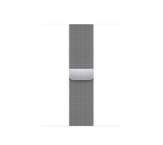 [OUTLET] Oryginalny Pasek Apple Watch Milanese Loop Silver 44mm Stainless Steel Apple