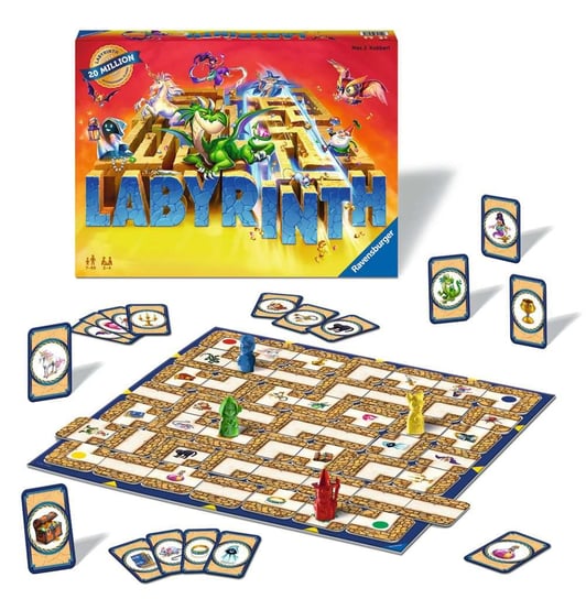 [OUTLET] Ravensburger, Gra planszowa Labyrinth - nowa edycja Ravensburger