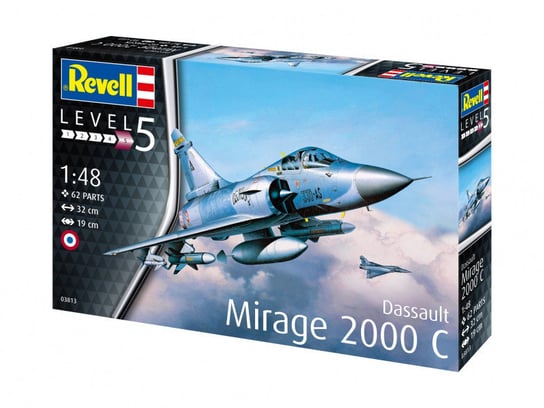 [OUTLET] Revell, Model plastikowy Dassault Mirage 2000c 1/48 Revell