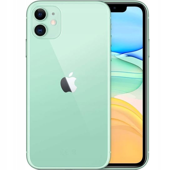 [OUTLET] Smartfon Apple iPhone 11 64 GB Zielony - 100% Kondycja baterii Apple