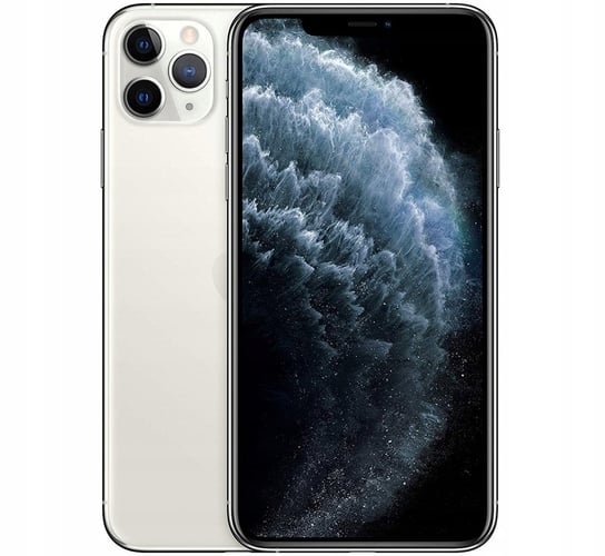 [OUTLET] Smartfon Apple iPhone 11 Pro 64 GB Srebrny - 100% Kondycja baterii Apple