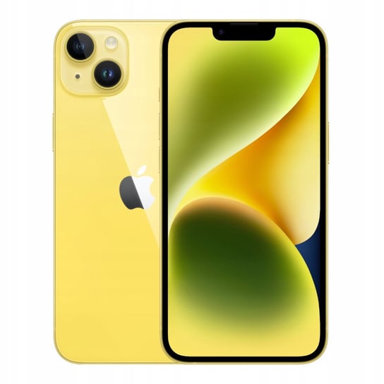 [OUTLET] Smartfon Apple iPhone 14 128 GB Żółty - 100% Kondycja baterii Apple