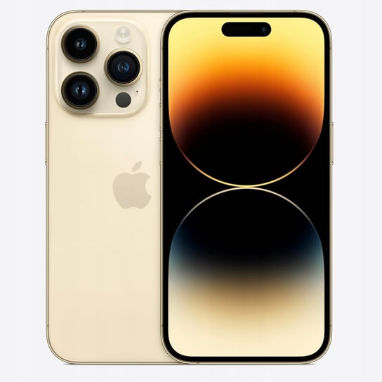 [OUTLET] Smartfon Apple iPhone 14 Pro Max 128 GB Złoty - 100% Kondycja baterii Apple