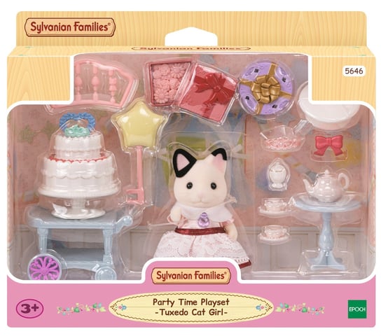 [OUTLET] Sylvanian Families, Figurki Kolekcjonerskie, Zestaw Przyjęcie Urodzinowe Zestaw z Figurką, 5646 Sylvanian Families