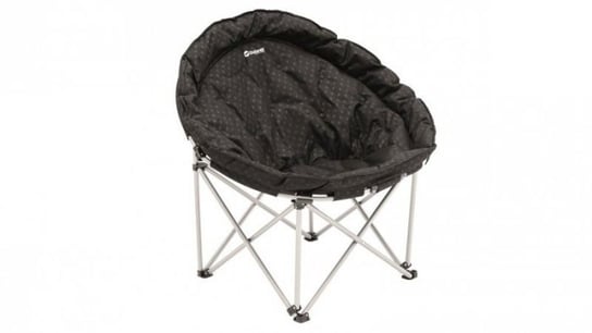 Outwell Krzesło składane Casilda Krzesło Half-Moon XL 150 kg, Czarne Inna marka
