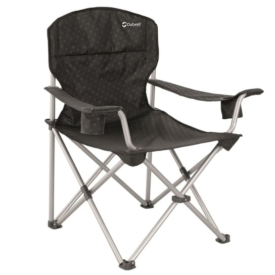 Outwell Krzesło składane Catamarca XL, 90x62x96 cm, czarne, 470048 Outwell