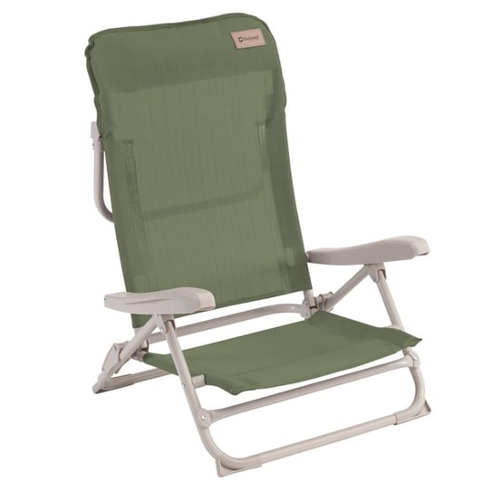 Outwell Składane krzesło plażowe Seaford, zielone Outwell