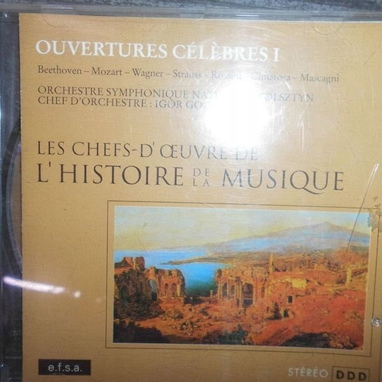 Ouvertures Celebres 1 - Rita Paul und Various Duette | Muzyka Sklep ...