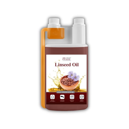 Over horse Linseed Oil 1l olej lniany Over HORSE